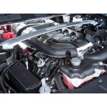 ACC Couvre Bouchon Huile - Eau - Friens & Lave Vitre 4pcs Chromé 2011-2014 Mustang GT/V6